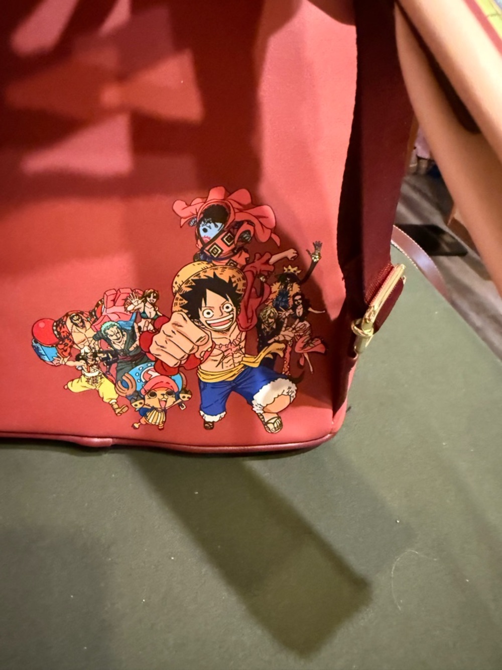 Loungefly One Piece Tony Tony Chopper Sunny Go Backpack - Orange/Yellow/Blue - Picture 3 of 7